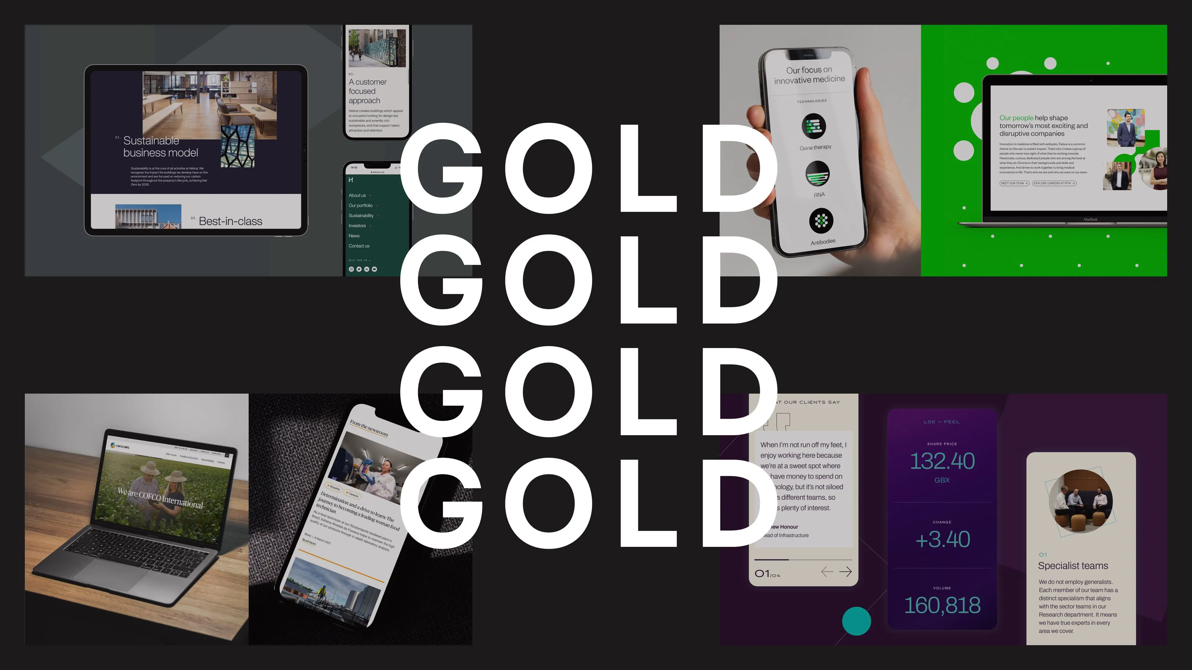 Four award wins at the Corporate and Financial Awards 2023